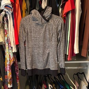 Lululemon gray sweatshirt double lined